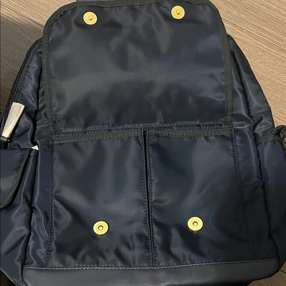 London Fog Navy Men's Backpack